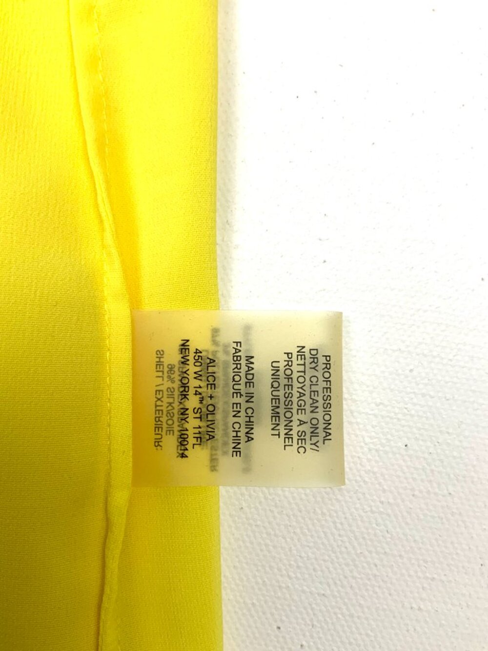 Alice + Olivia Yellow Twisted Halter Keyhole Racerback Tank Top Sz S - Picture 11 of 15